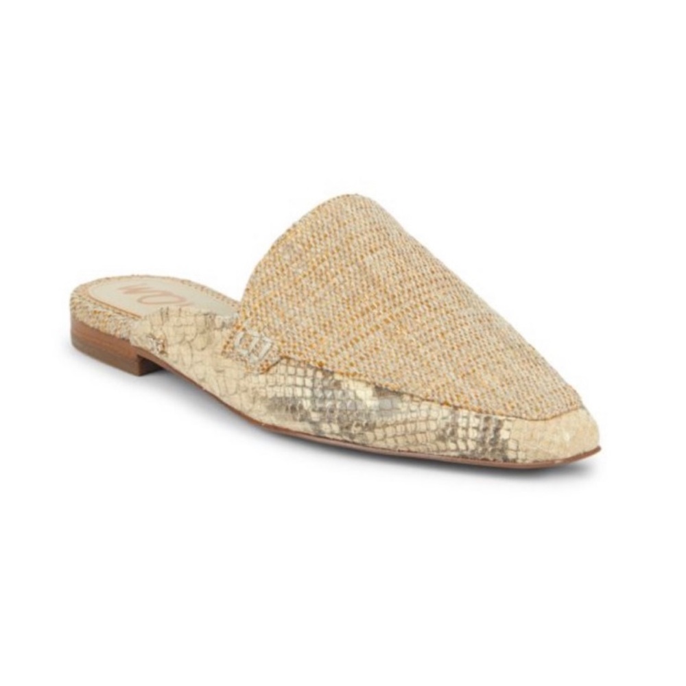 Sam Edelman Eiko Woven Tweed Mules Sz 6 - Picture 7 of 10